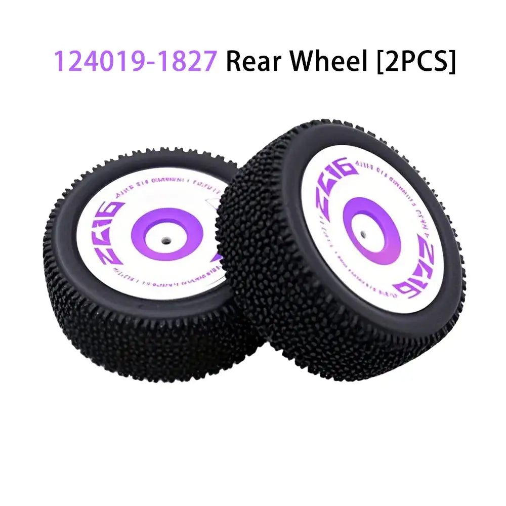 WLtoys RC Car Wheels Original Tires &ndash; OEM Quality Fit 124019 Rear