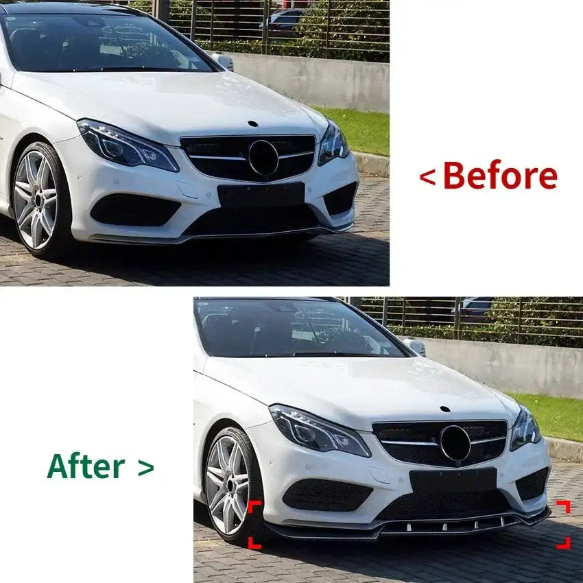 Spoiler anteriore per paraurti Mercedes W212 W207 Classe E