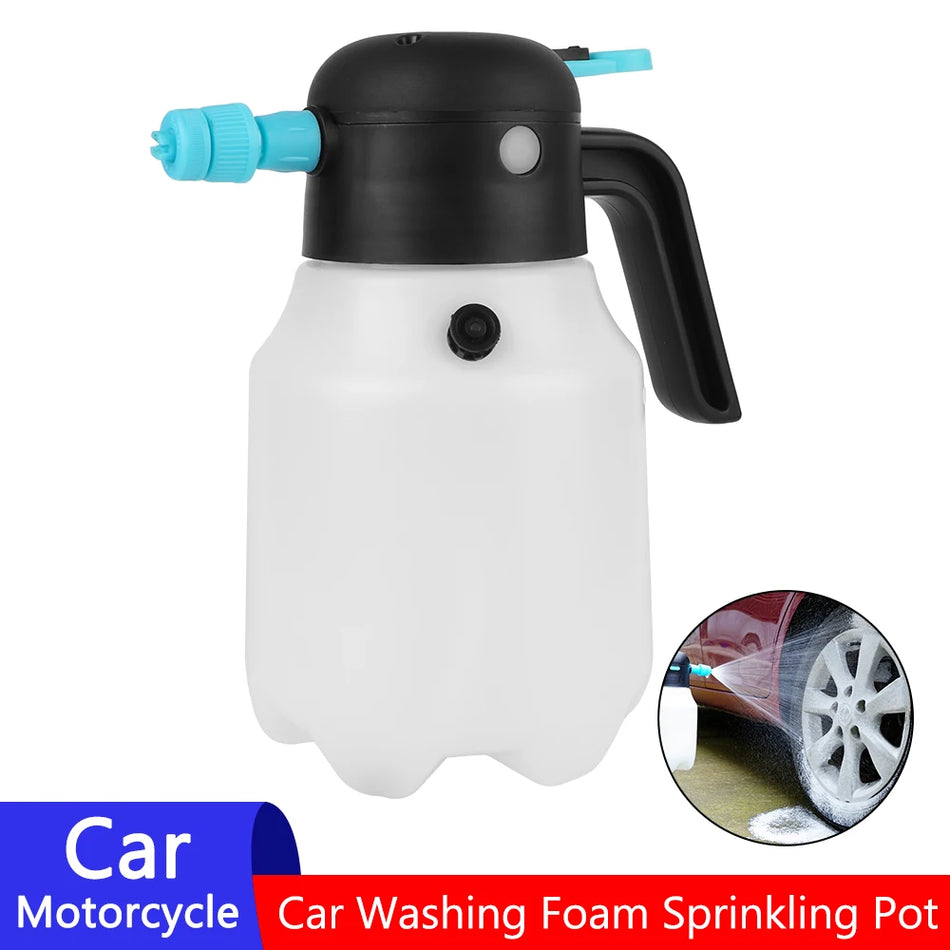 Sticlă de Pulverizare cu Spumă pentru Curățarea Mașinii 1.8L, Baterie Inclusă, Plastic Tehnic