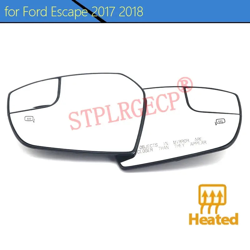 Driver Rearview Side Mirror Lens Door Wing Mirrors Glass with Heating Parts Accessories for Ford Escape 2017 2018 by InterCyprus Trading Ltd