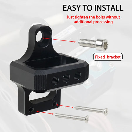 Universal Solenoid Valve Mount Holder Bracket 3 Port for Mac AEM Boost Controller For 94-01 Acura Integra For 92-95 Honda Civic by InterCyprus Trading Ltd