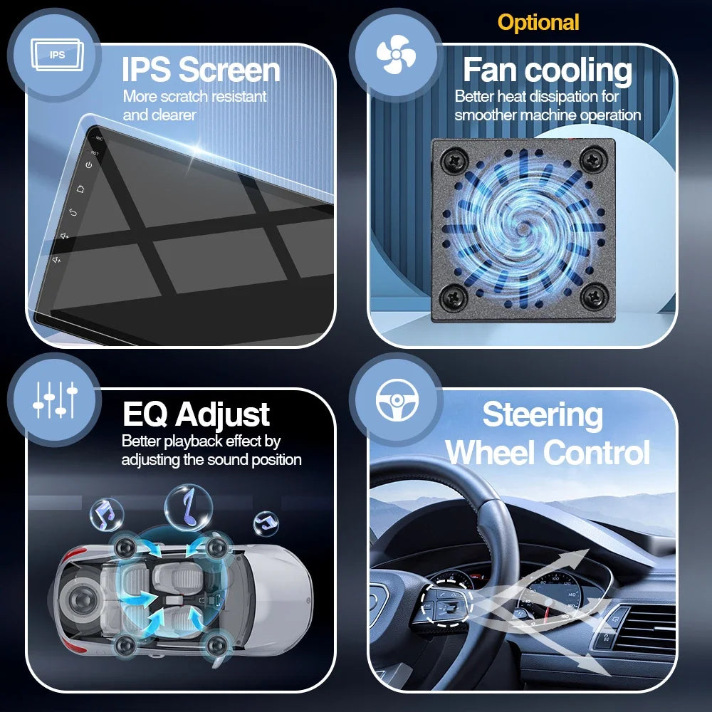 Android Car Radio Seat Ibiza MK4 6J 08-15 - 9Inch CarPlay