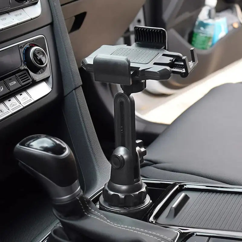 Supporto Universale per Telefono con Portabicchieri Regolabile per Auto