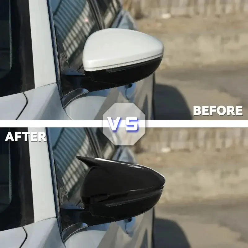 2Pcs Mirror Covers Left Right Side Rearview Mirror Cover Cap For Peugeot 208 2020-2023 Peugeot 308 2014-2020 508 2008 by InterCyprus Trading Ltd