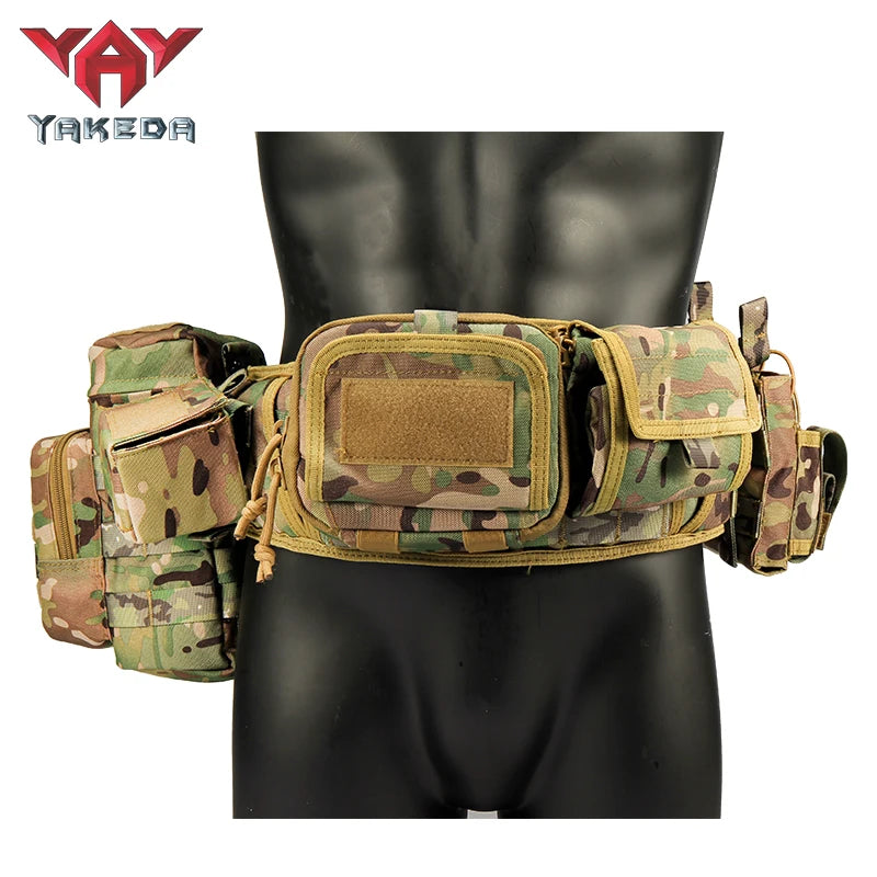 Yakeda Tactical Belt &ndash; MOLLE Padded Holster System