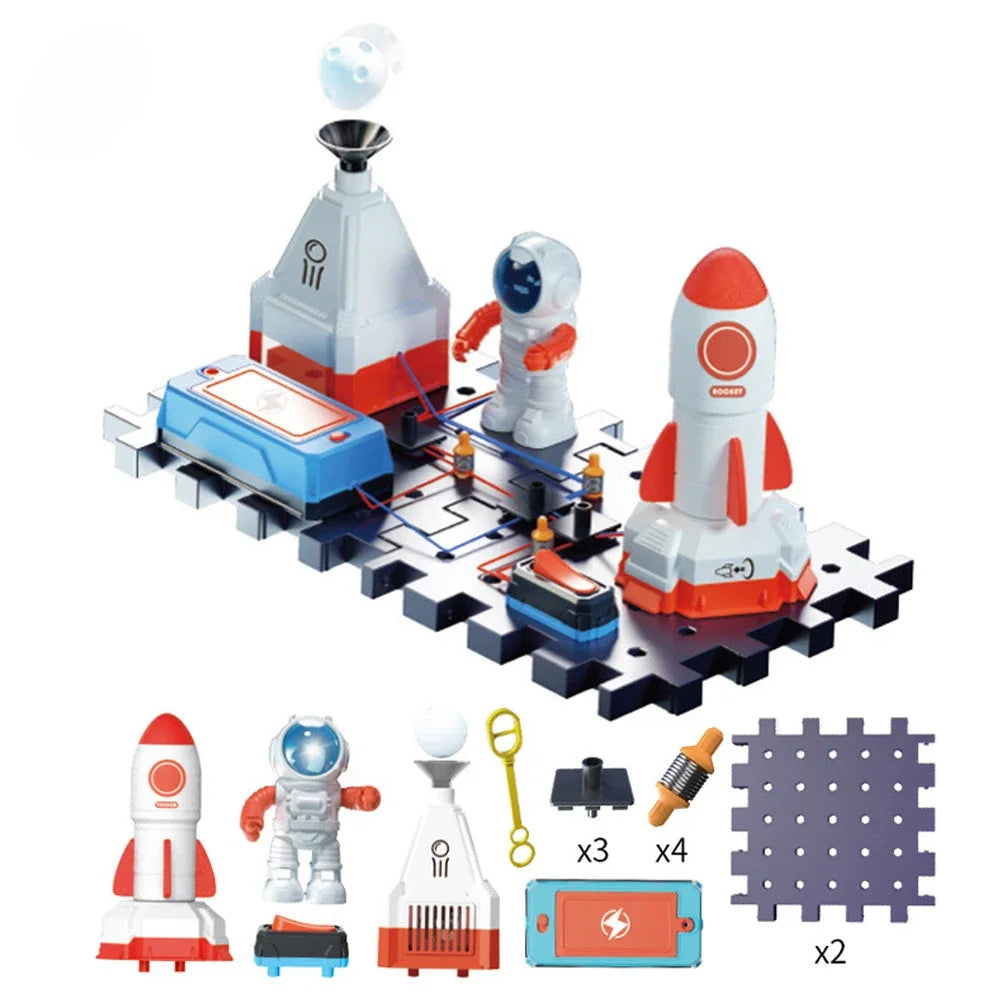 DIY Electronic Blocks Kit &ndash; Hands-On Learning for Kids Science Kit A01