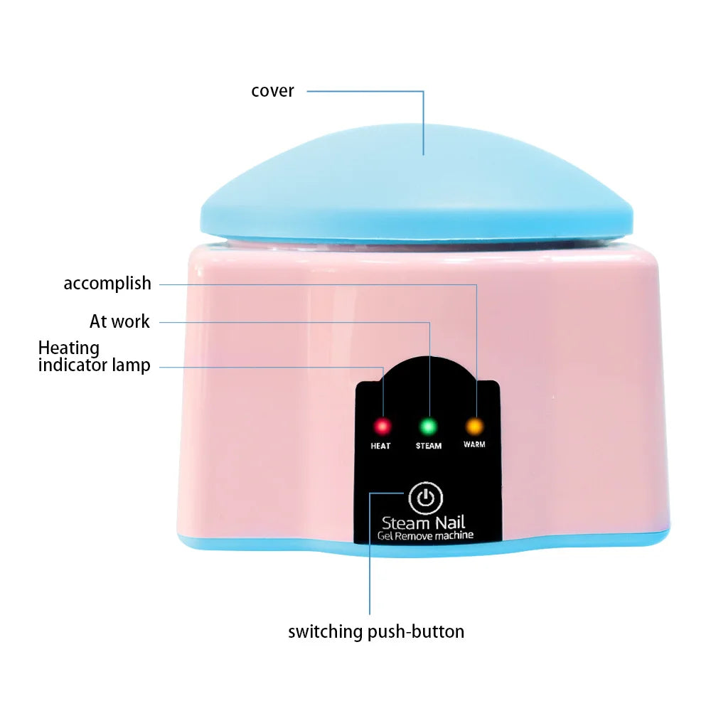 Electric Steam Gel Nail Remover Upgraded &ndash; Efficient Removal