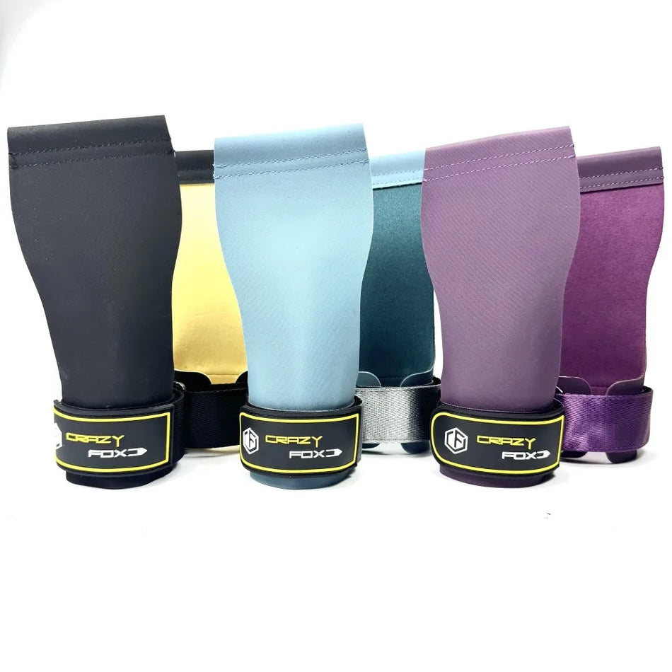 Grips de Levantamento de Peso Sem Giz Hypalon para Suporte de Pulso em Deadlift