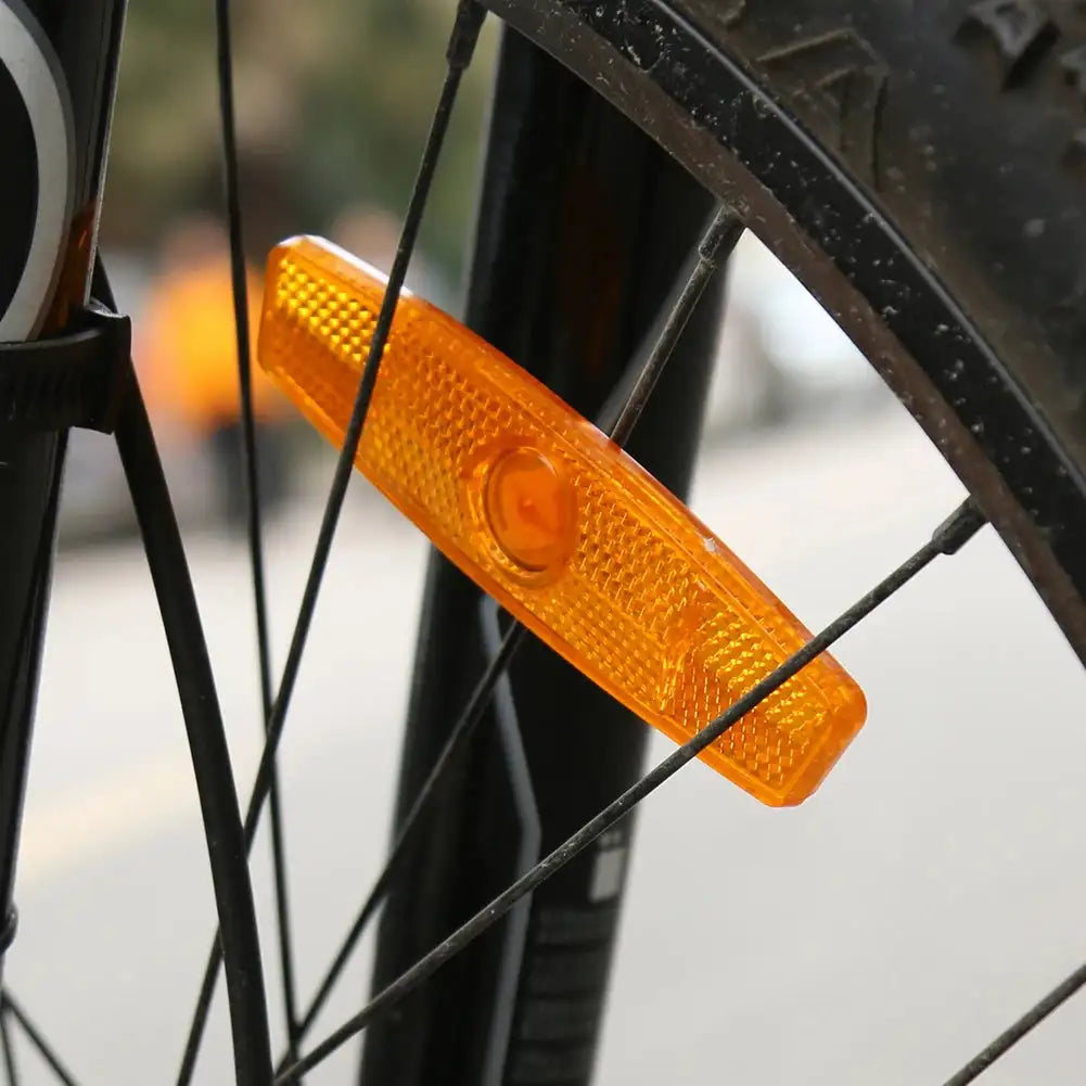 Fish Shaped Safety Spoke Reflectors For Bicycle Rim Light