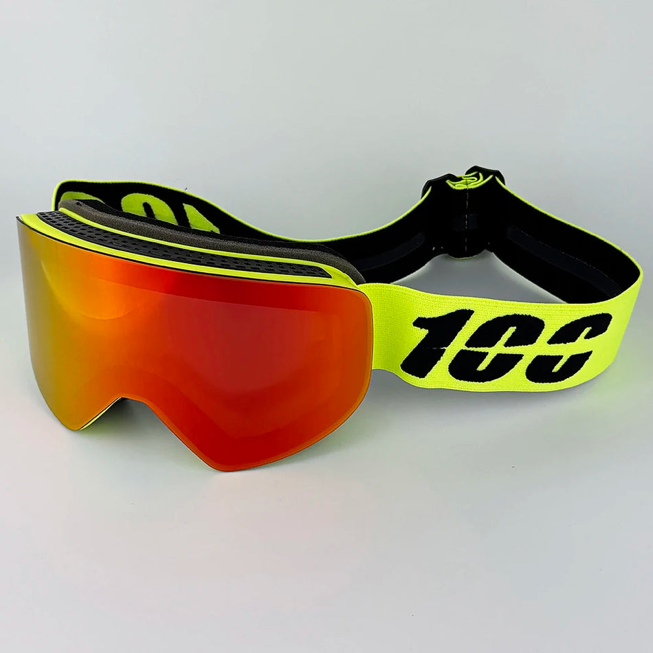 Magnetna smučarska očala z anti fog UV400 za moške in ženske