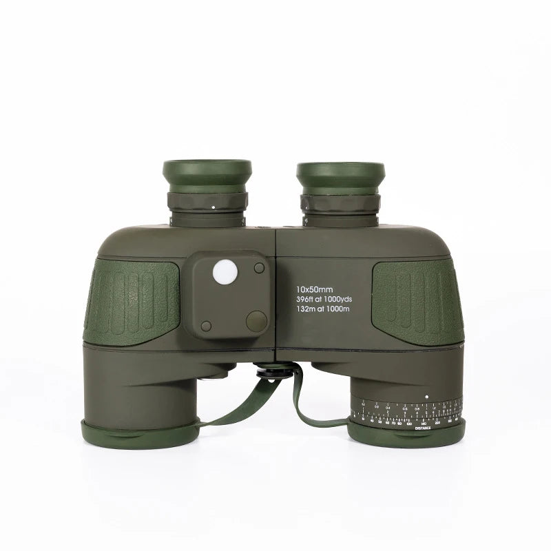 10x50 Marine Military Binoculars &ndash; Waterproof HD BAK4 Prism 10X50