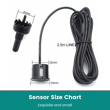 AHD Car Video Parking Sensor With Backup Monitor And Reverse Warning Display by InterCyprus Trading Ltd