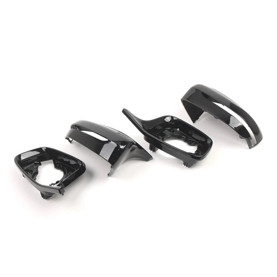 4 Piece ABS Rearview Mirror Cover Caps for BMW F90 F91 F92 F93 G30 G31 G11 G12