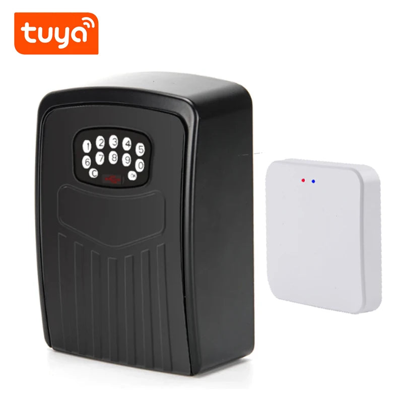 Bluetooth atslēgu drošības kaste ar attālinātu atbloķēšanu, iekļauts Tuya Smart Hub