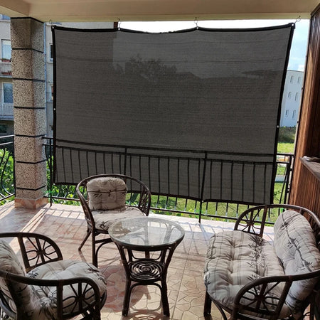 Durable Black Outdoor Anti-UV Shade Net for Versatile Sun Protection
