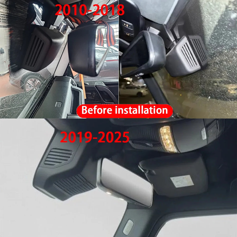 Dash Cam 4K Fram/Bak WiFi Plug-and-Play för Mercedes-Benz W463