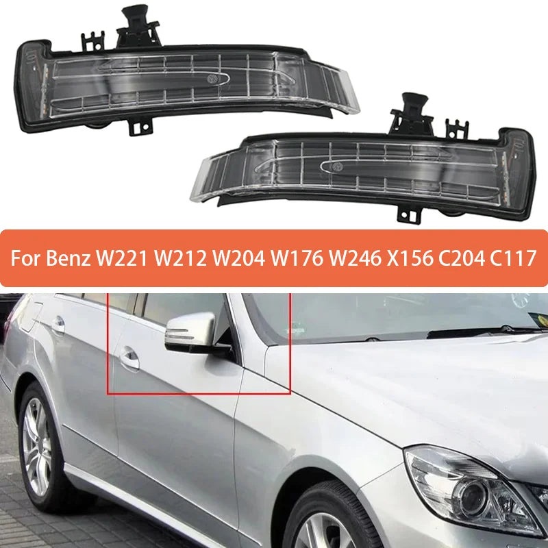 Светодиодные поворотники в боковых зеркалах для Mercedes-Benz W204 W212 W221