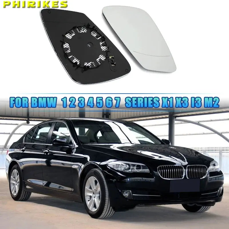 Sildāms BMW Sānu Spoguļa Stikla Lēca X1 F20 F21 Hečbeks