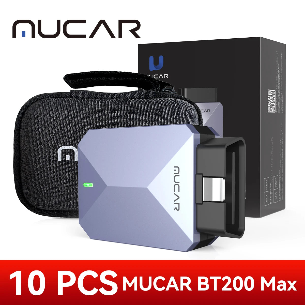 MUCAR BT200 MAX &ndash; AI OBD2 Bluetooth Bidirectional Scan