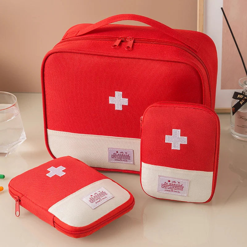 Storage Bag First Aid Kit &ndash; Portable Travel Organizer 3 kinds of size