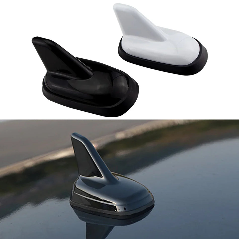 Antenna da tetto a pinna di squalo Volkswagen Golf Mk7 ABS nero e bianco