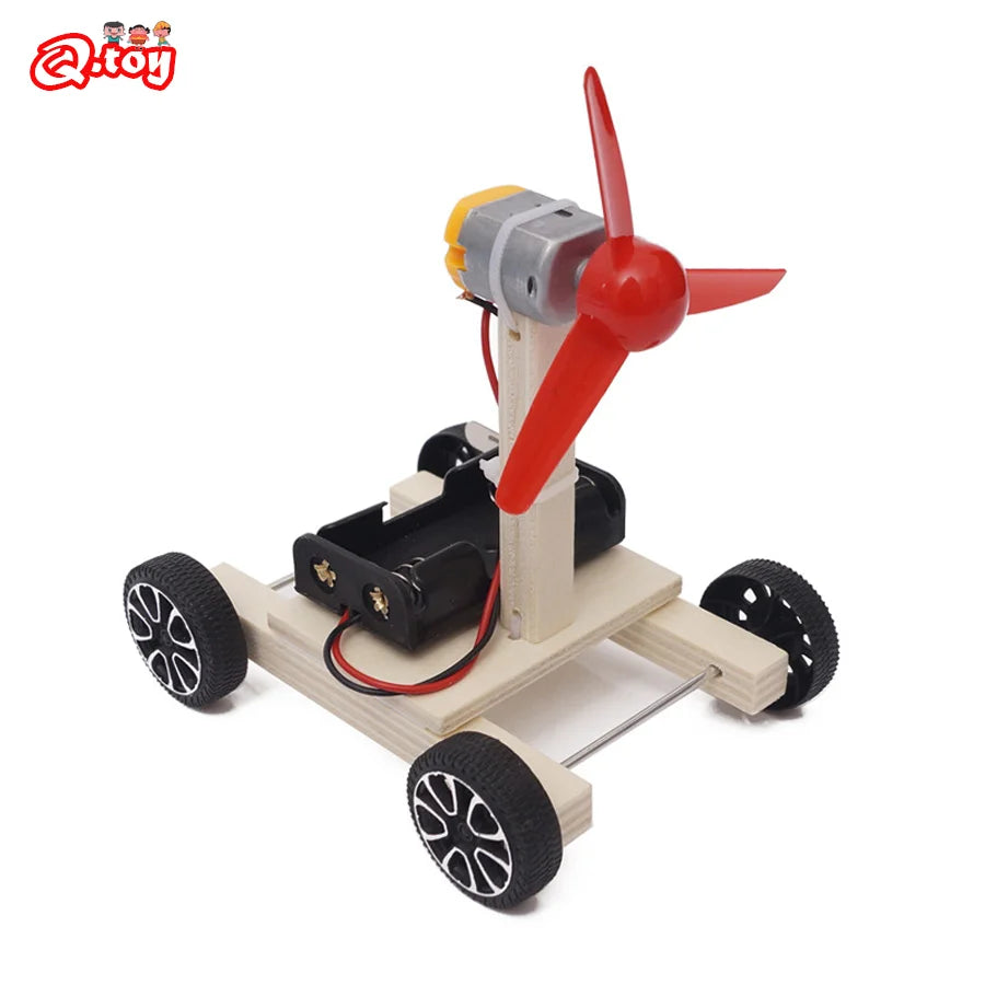 DIY Air Powered Vehicle Model Educational Science Kit