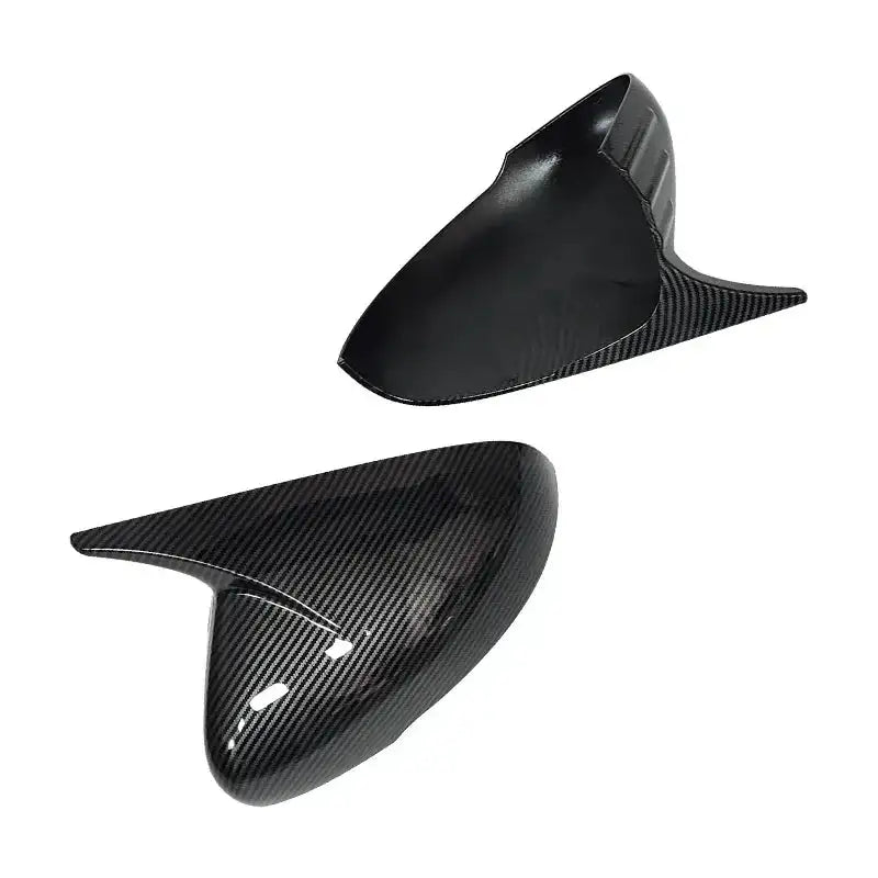 Kia Stinger 2018-2022 Mirror Cover ABS Carbon Fiber Black