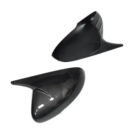 Kia Stinger 2018-2022 Mirror Cover ABS Carbon Fiber Black