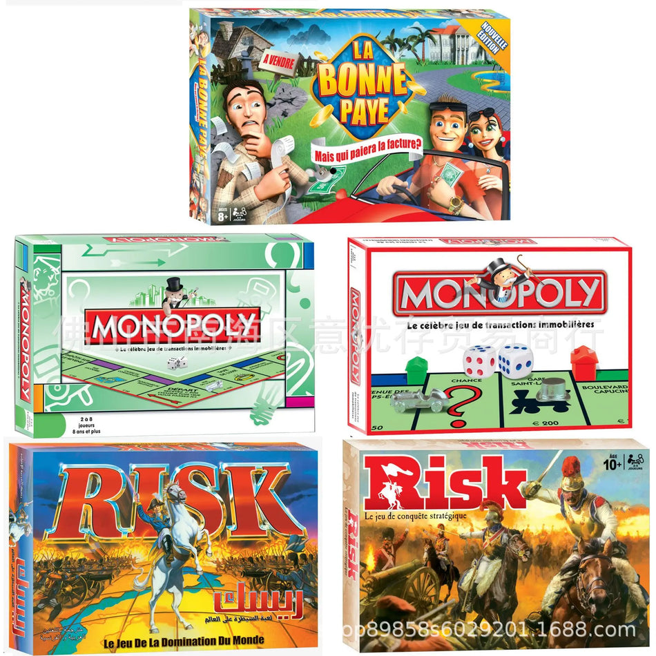French Kids Board Game 6 Plus For 2 To 8 Players Card Game