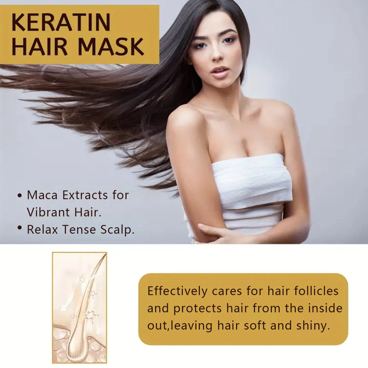 Magical Keratin Hair Mask &ndash; 5 Seconds Fast Repair