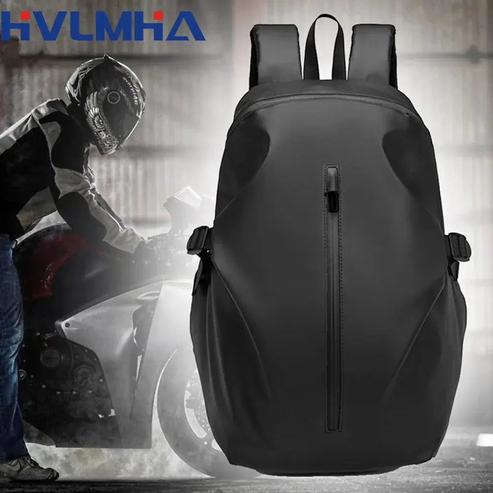 New Classic Large Capacity Multifunctional Motorcycle Helmet Bag Waterproof Motorcycle Backpack Reflective Bicycle Travel Bag by InterCyprus Trading Ltd