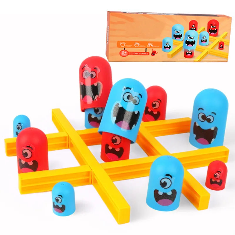 Παιχνίδι Επιτραπέζιο Τρίλιζα για Παιδιά Μοντεσσόρι Νοημοσύνη