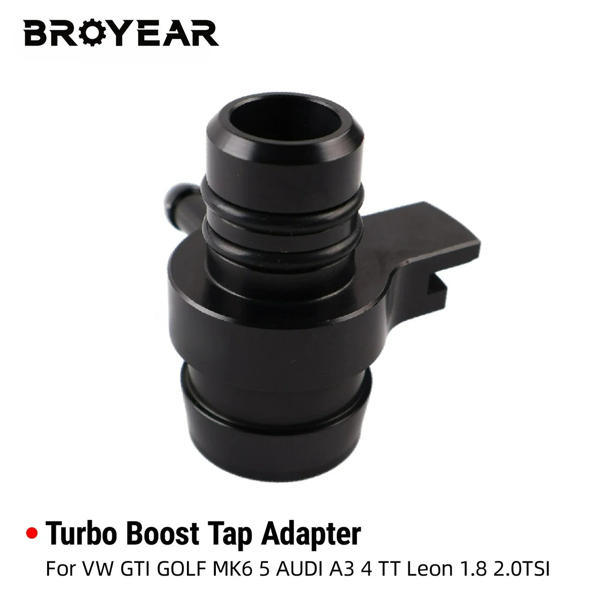 Aluminum Turbo Boost Tap Adapter for VW GTI Golf MK5 Audi A3 TT by InterCyprus Trading Ltd