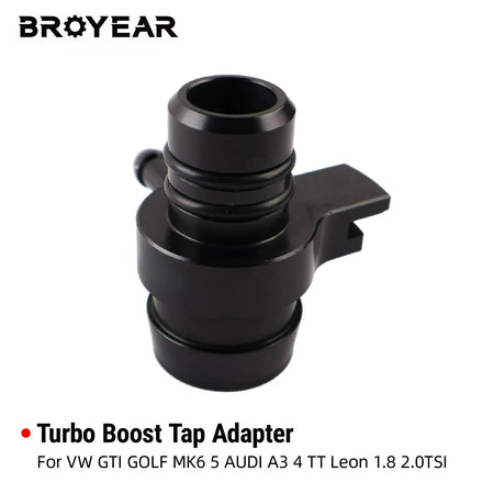 Aluminum Turbo Boost Tap Adapter for VW GTI Golf MK5 Audi A3 TT by InterCyprus Trading Ltd