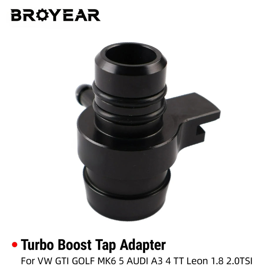 Aluminum Turbo Boost Tap Adapter for VW GTI Golf MK5 Audi A3 TT by InterCyprus Trading Ltd