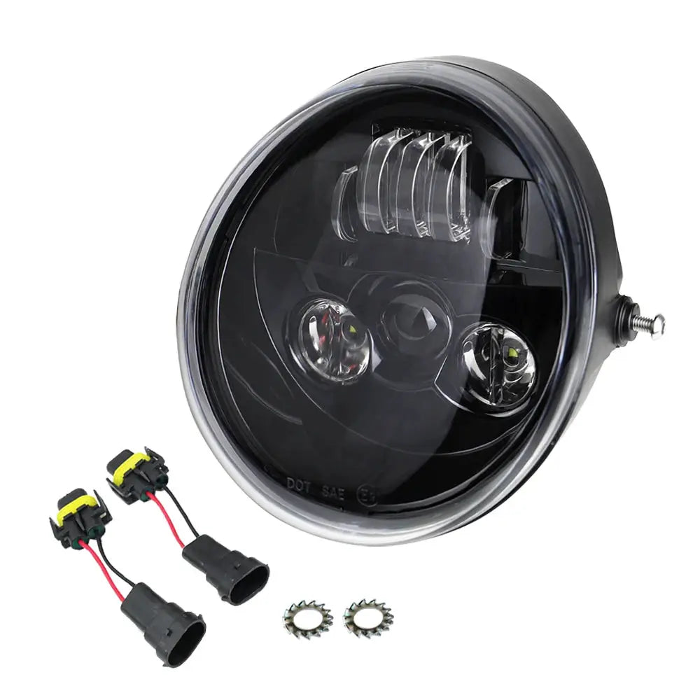 For V Rod VRSCF VRSC VRSCR 2002-2017 60W Vrod LED Front Headlight HI/Low Beam Motorcycle Headlamp by InterCyprus Trading Ltd