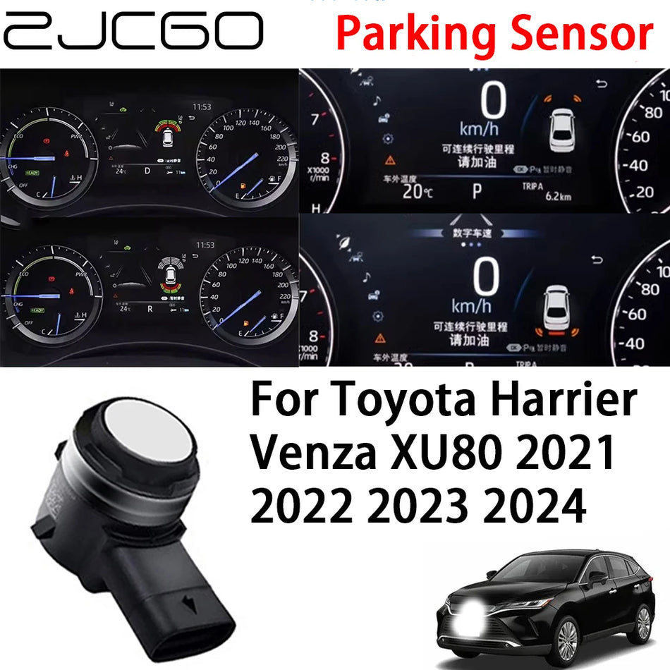 Система за паркинг сензори отпред и отзад за Toyota Harrier XU80 2021-2024
