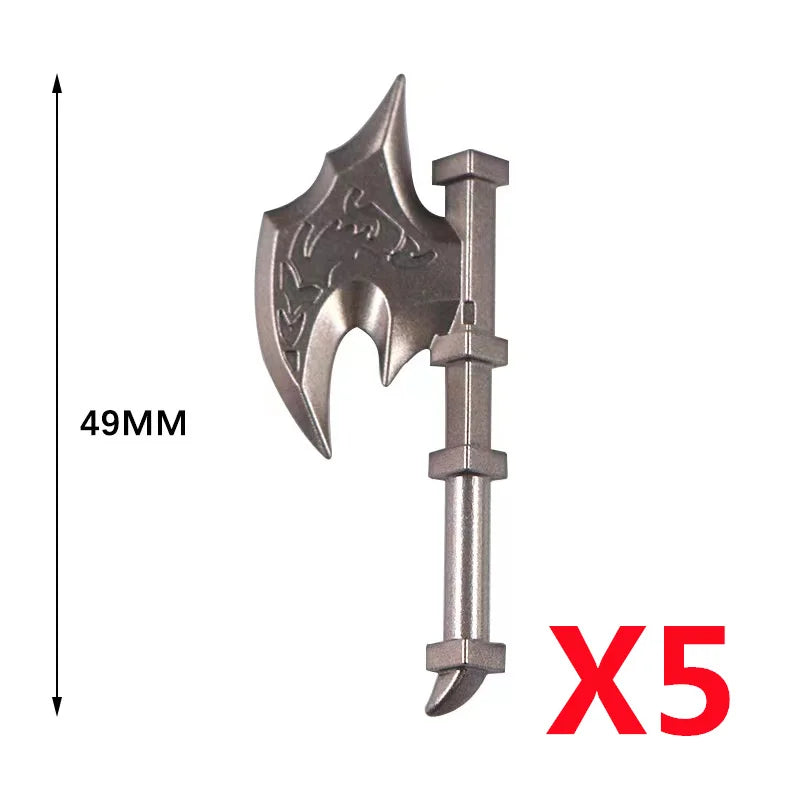 Medieval MOC Weapon Figure Building Blocks - Perfect Gift for Children