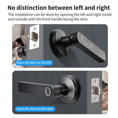 Tuya Smart Fingerprint Door Lock &ndash; Biometric Keyless Entry