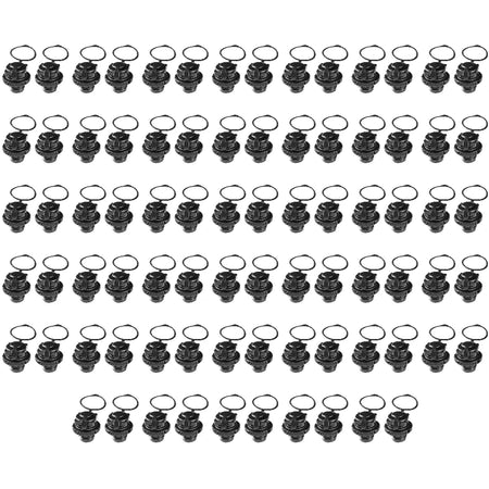 10-80P Air Valve Nozzle Caps for Inflatable Boat Kayak Raft Mattress Airbed Inflatable Pump Adapter for SUP Board mattress valve 80PCS / CN (Origin)