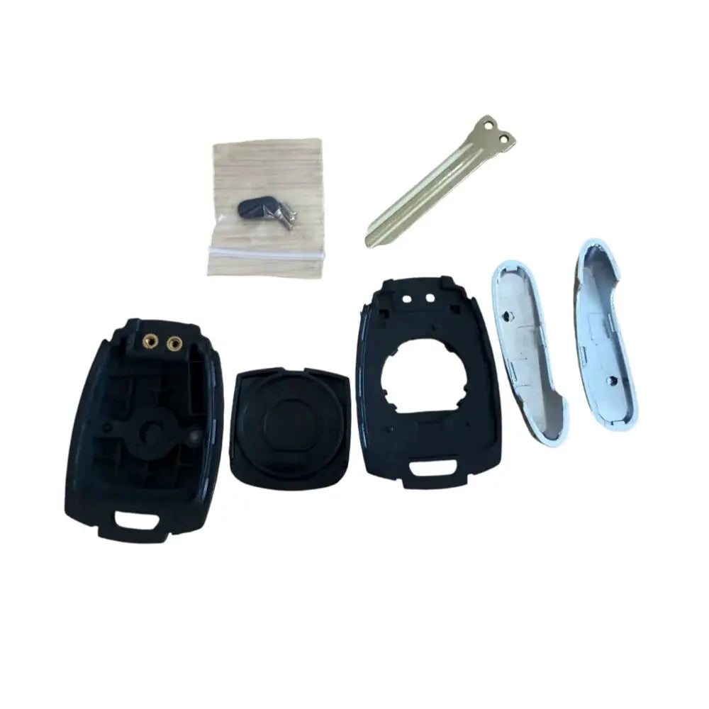 1pcs Remote Control Car Key Shell Case For SsangYong Korando Kyron Actyon Rexton 2 Buttons Car Key Auto Replacement Uncut Key by InterCyprus Trading Ltd