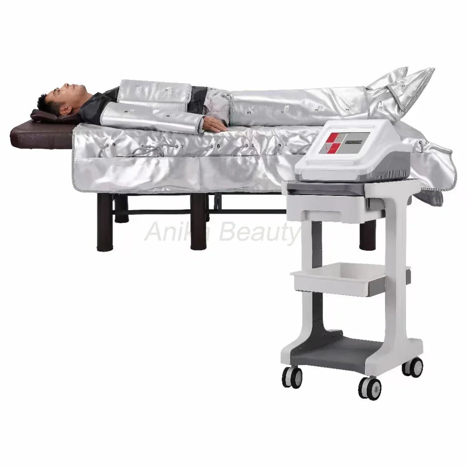 Air Wave Pressoterapie Lymfatická Drainážní Masážní Dečka