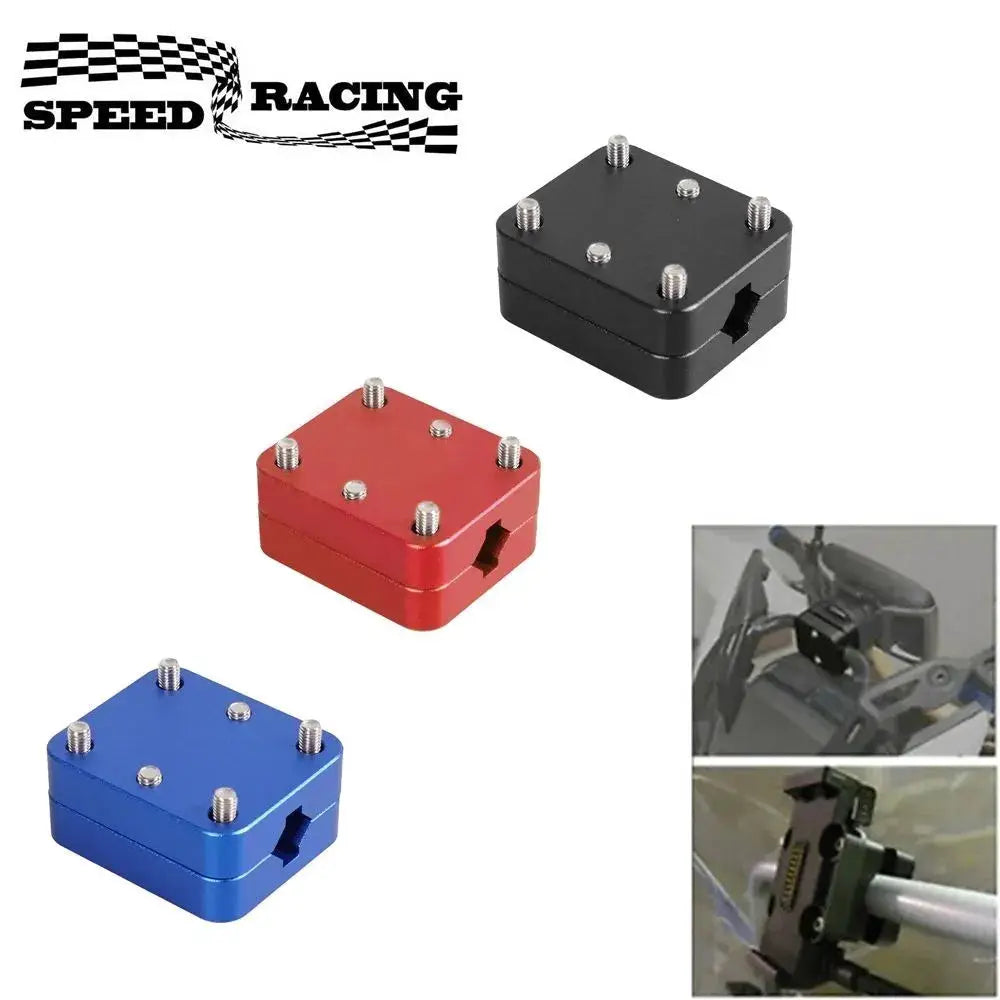 Aluminum Motorcycle Phone GPS Navigation Holder Mount Bracket For BMW R1200GS R1250GS LC Adv F900R CRF1000L 2012-2017 12mm 16mm by InterCyprus Trading Ltd