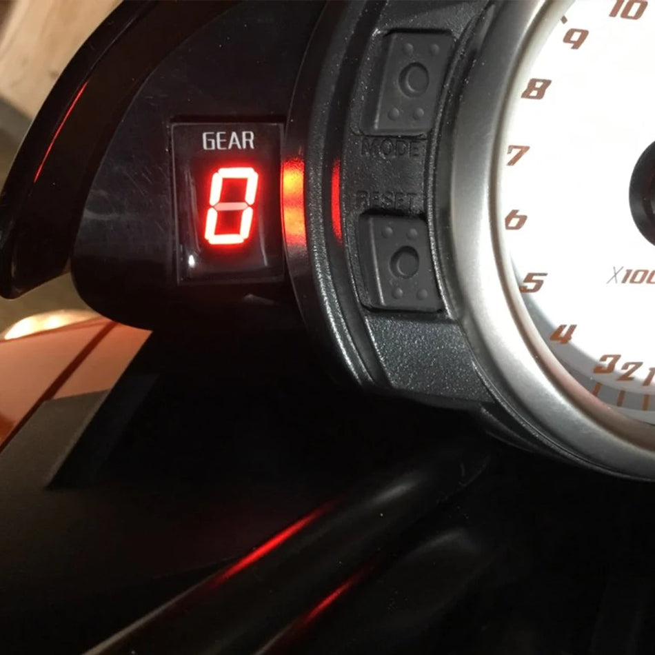 Kawasaki Gear Indicator for Z750 Z1000, Digital Display, ECU Direct Mount