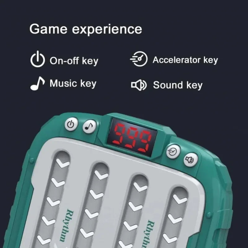 Electronic Music Rhythm Puzzle Game Montessori Travel Toy