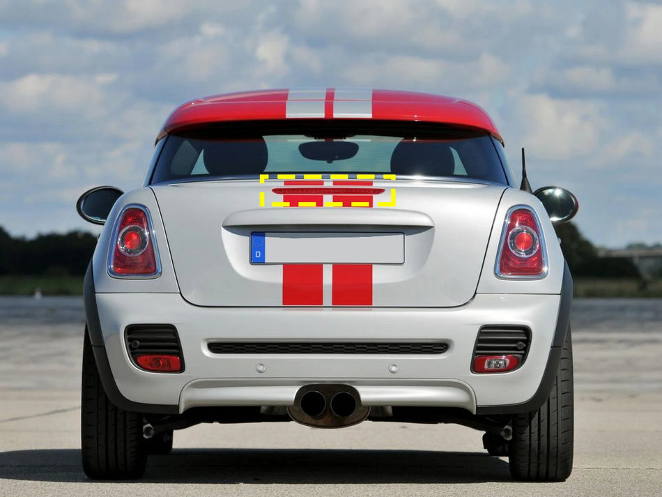 Mini Cooper R58 Lampa de Frână Tertiară cu LED Roșu de Mare Putere