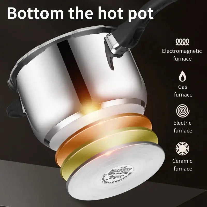 Balashov 4L 220V Gas Pressure Cooker 80KPa Safety