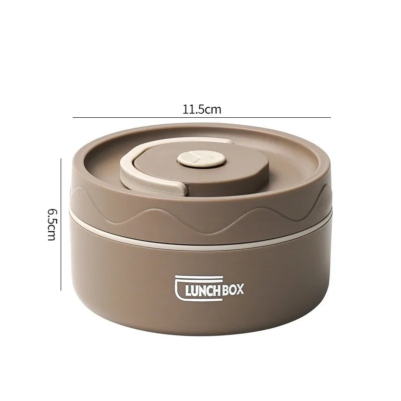 Microwavable Portable Stainless Steel Lunch Box &ndash; Leakproof