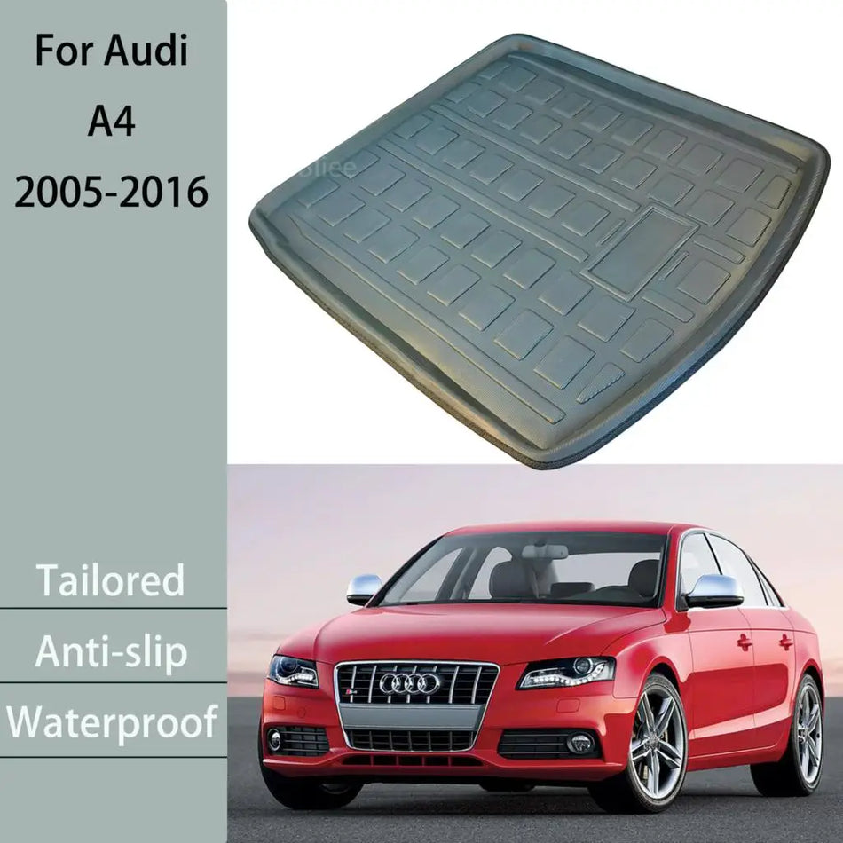 Audi A4 S4 RS4 Kufrová rohož Cargo Liner Auto zavazadlový prostor 2005 2016