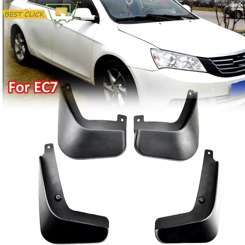 Set Car Mud Flaps For Geely Emgrand EC7 4-Dr Sedan 2012-2017 Mudflaps Splash Guards Mud Flap Mudguards Fender Front Rear Styling by InterCyprus Trading Ltd